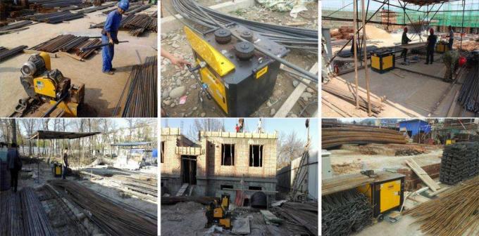 Rebar πενσών GUTE gw40a-4 φραγμών χάλυβα 36mm κάμπτοντας μηχανή 4