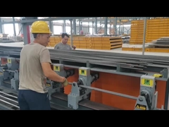 Rebar 180 βαθμού αυτόματη κάμπτοντας κεντρική μηχανή 4m 6m 9m φραγμών χάλυβα πενσών