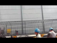 Rebar εξοπλισμού συγκόλλησης κλουβιών σωρών οθόνης αφής 21KW ODM μηχανών συγκόλλησης κλουβιών