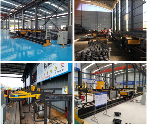 CNC φραγμών χάλυβα αυτόματος Rebar έλεγχος 5KW/H PLC κάμπτοντας μηχανών