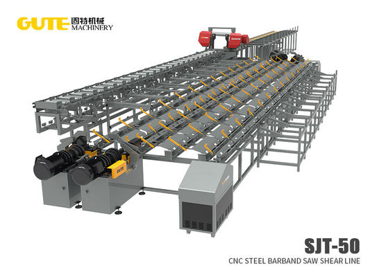 Rebar κουράς 2100*76mm έλεγχος PLC μηχανών κοπτών γραμμών κουράς πριονιών
