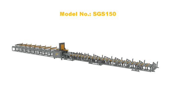 SGS150 Rebar υδραυλική κουρά ελέγχων με σερβομηχανισμό μηχανών γραμμών κουράς